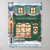 Christmas Eve at Santa’s Workshop Posters ポスター (正面)