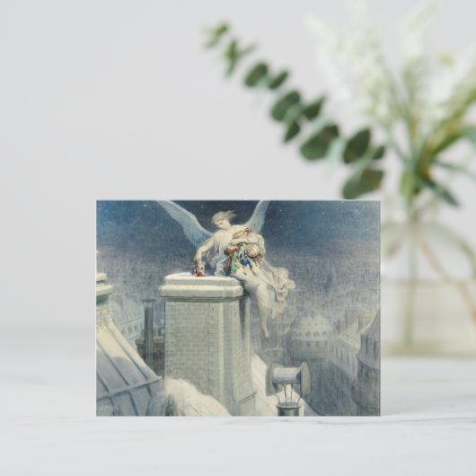 Christmas Eve - Gustave Dore ポストカード (スタンド正面)