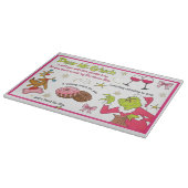 Christmas Eve Santa Milk & Cookie Board  カッティングボード (角)