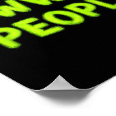 Christmas Eww, People Funny Sarcastic Santa Hat Xm ポスター (角)