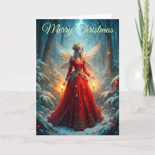 Christmas Fairy シーズンカード (正面)