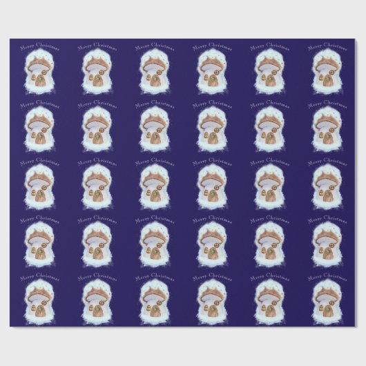 Christmas fairy house ラッピングペーパー (フラット)