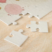 Christmas Fairy Watercolor Art Holiday ジグソーパズル (側面)