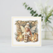 Christmas Fairy – Whimsical Winter Holiday Card (スタンド正面)