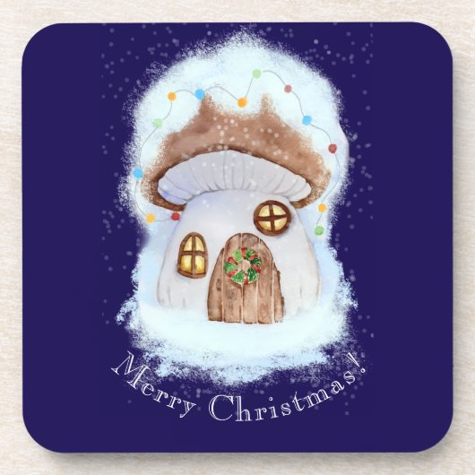 Christmas Fairytale House コースター (正面)