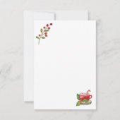 Christmas Fairytale House サンキューカード (裏面)