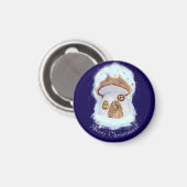 Christmas Fairytale House マグネット (正面/裏面)