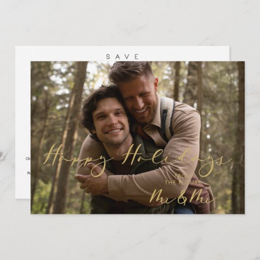 Christmas Fake Golden Future Mr & Mr Christmas (正面/裏面)