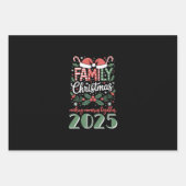 Christmas: Family Christmas 2025 Matching Outfit  ラッピングペーパーシート (正面)