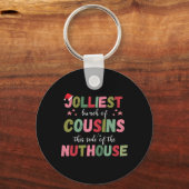 Christmas Family Cousin Reunion Matching  キーホルダー (裏面)