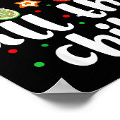 Christmas Family Cute Funny Most Likely To Eat All ポスター (角)