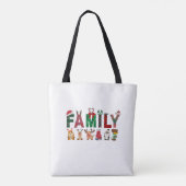 Christmas Family Matching Shirts | holiday family  トートバッグ (裏面)