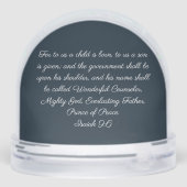 Christmas Family Photo, Bible Verse Christian (裏面)