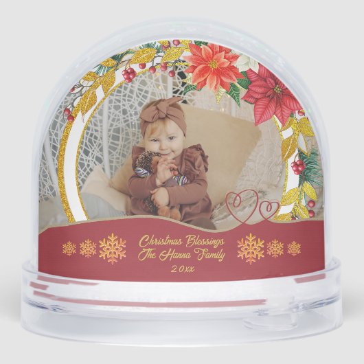 Christmas Family Photo - Holiday Blessings (裏面)