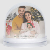 Christmas Family Photos Custom Holidays Keepsake (正面)