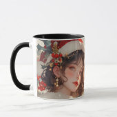 Christmas Fantasy : Holiday Romance Two-Tone Mug マグカップ (左)