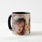 Christmas Fantasy : Holiday Romance Two-Tone Mug マグカップ (正面左)