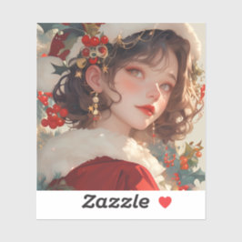 Christmas Fantasy: Holiday Romance Vinyl Sticker シール