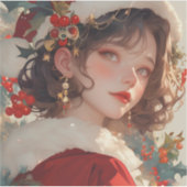 Christmas Fantasy: Holiday Romance Vinyl Sticker シール (正面)