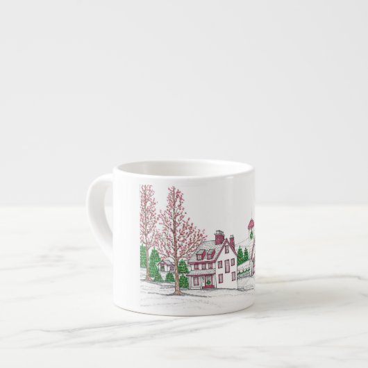 Christmas Farm Espresso Mug エスプレッソカップ (正面左)