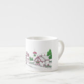 Christmas Farm Espresso Mug エスプレッソカップ (正面右)