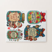 Christmas Fart Jars 100% Organic Holiday Fun ジグソーパズル (横)