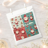 Christmas Favor Bags フェイバーバッグ (クリップ留めされた状態)