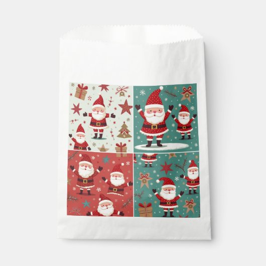 Christmas Favor Bags フェイバーバッグ (正面)