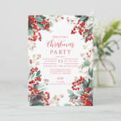 Christmas Festive Winter Foliage 招待状 (スタンド正面)