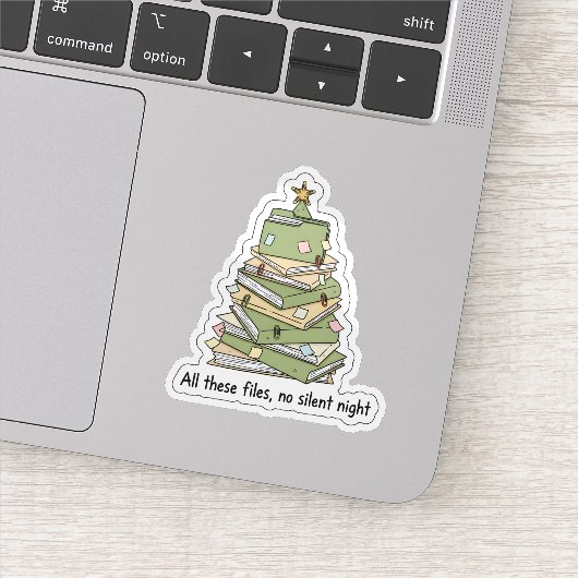 Christmas Files Tree Sticker シール (詳細)