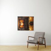 Christmas Fireplace タペストリー (インサイチュ(横))