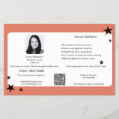 Christmas Fitness Gift Certificate Promotion チラシ (裏面)