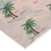 Christmas flamigos tropical Holiday table テーブルクロス (アングル)