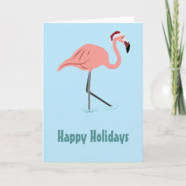 Christmas Flamingo  カード