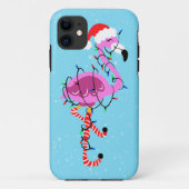 Christmas Flamingo Case-Mate iPhoneケース (裏面)