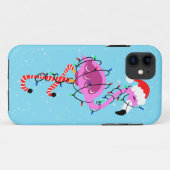 Christmas Flamingo Case-Mate iPhoneケース (裏面(横))