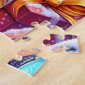 Christmas Flamingo Puzzle ジグソーパズル (側面)