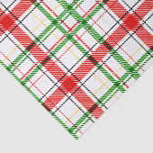 Christmas Flannel Plaid Tartan Design - White  薄葉紙 (詳細)