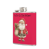 Christmas Flask - Santa's Little Helper  フラスク (左)