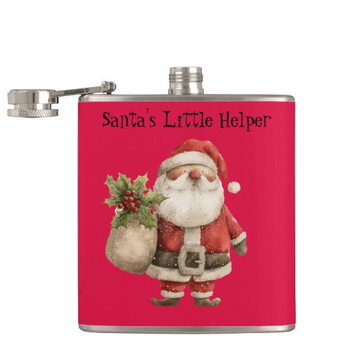 Christmas Flask - Santa's Little Helper  フラスク (オープン)