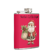 Christmas Flask - Santa's Little Helper  フラスク (右)
