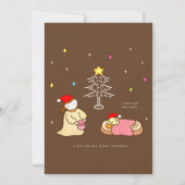 Christmas Flat Holiday Card シーズンカード (正面)