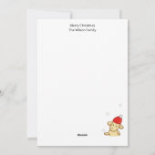  Christmas Flat Holiday Card シーズンカード (裏面)