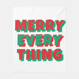 Christmas Fleece Blanket フリースブランケット