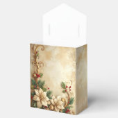 Christmas Floral Holiday Gift Box フェイバーボックス (オープン)