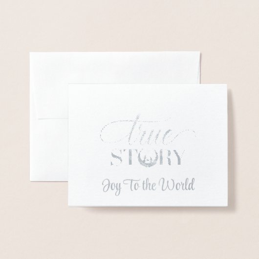 Christmas Foil Card 箔カード (封筒付き正面)