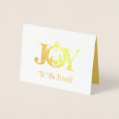 Christmas Foil Card 箔カード (正面)