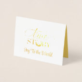 Christmas Foil Card 箔カード (正面)