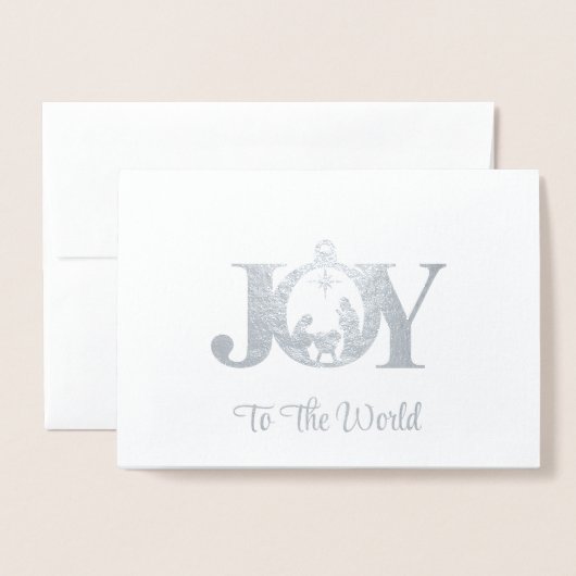 Christmas Foil Card 箔カード (封筒付き正面)