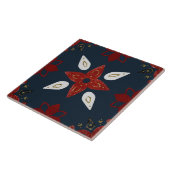 Christmas Folk Nordic Art タイル (側面)